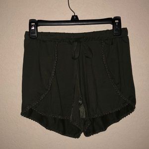 Faux Suede Shorts